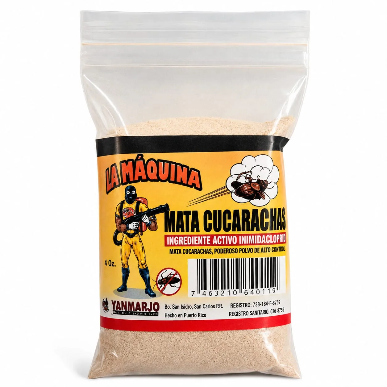 Sobre de Mata Cucaracha - La Maquina Pest Control