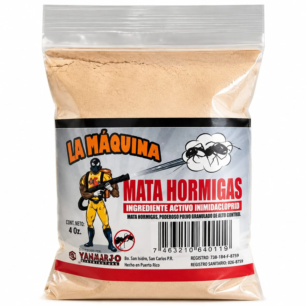 Sobre de Mata Hormiga - La Maquina Pest Control